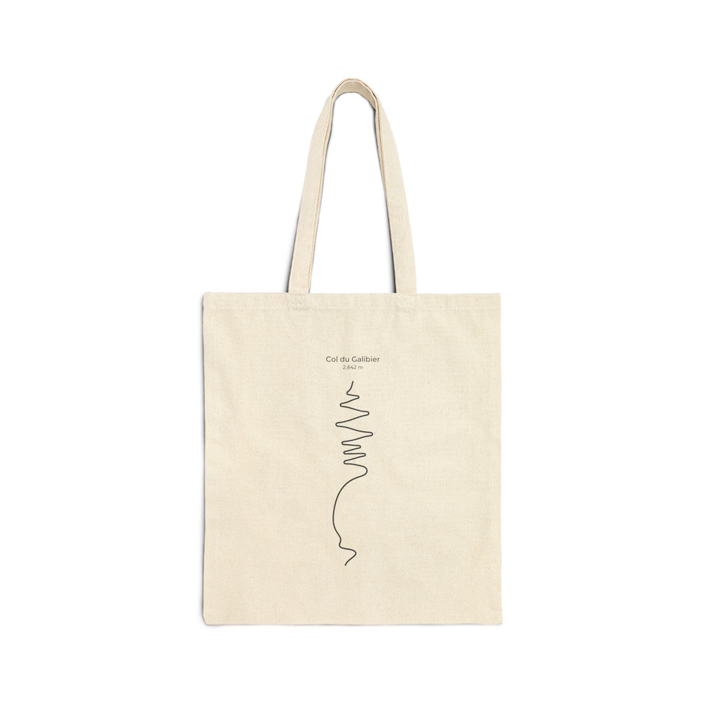 Tour de France Route Tote, Canvas Cycling Tote Bag | Minimal Bike Map