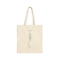 Tour de France Route Tote, Canvas Cycling Tote Bag | Minimal Bike Map