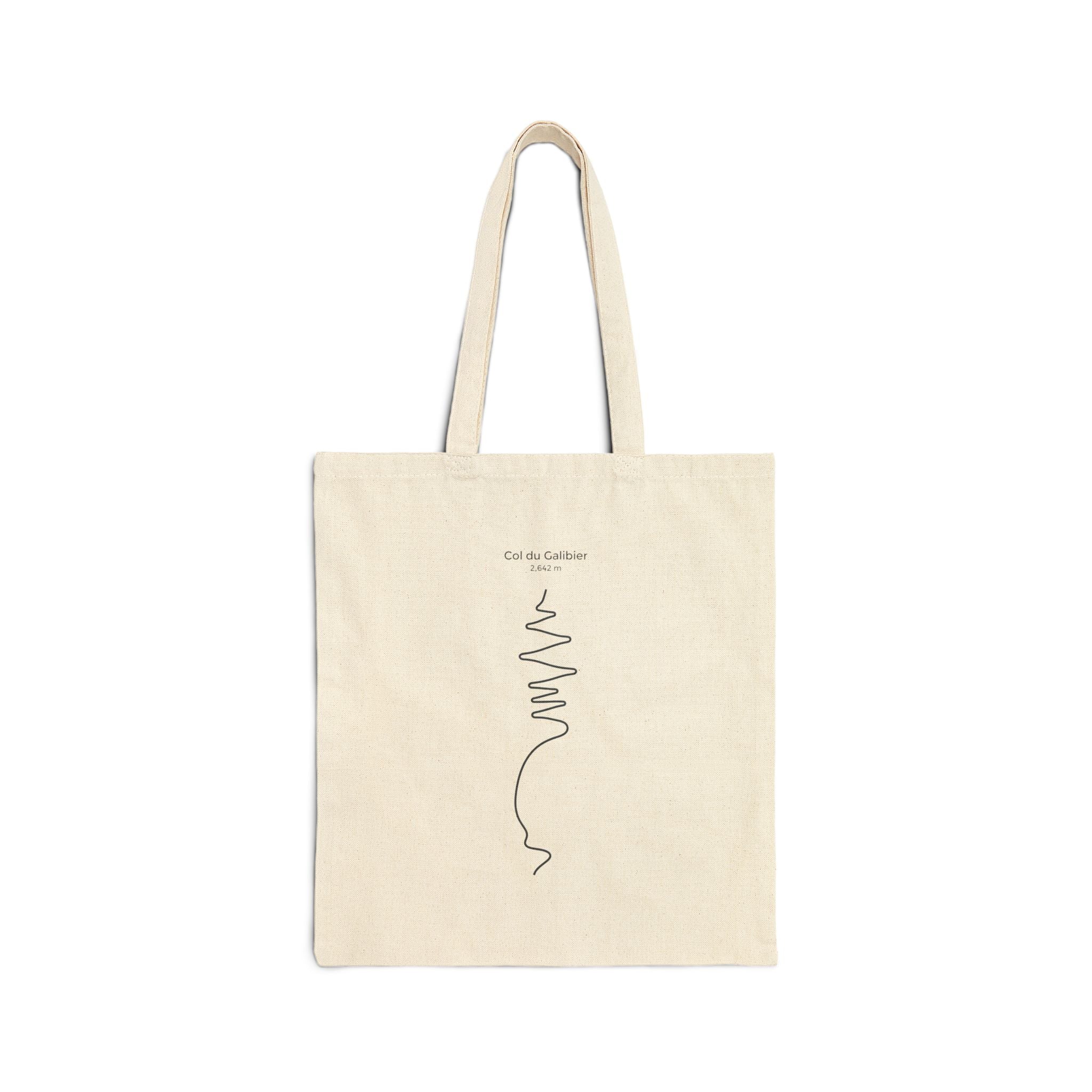 Tour de France Route Tote, Canvas Cycling Tote Bag | Minimal Bike Map