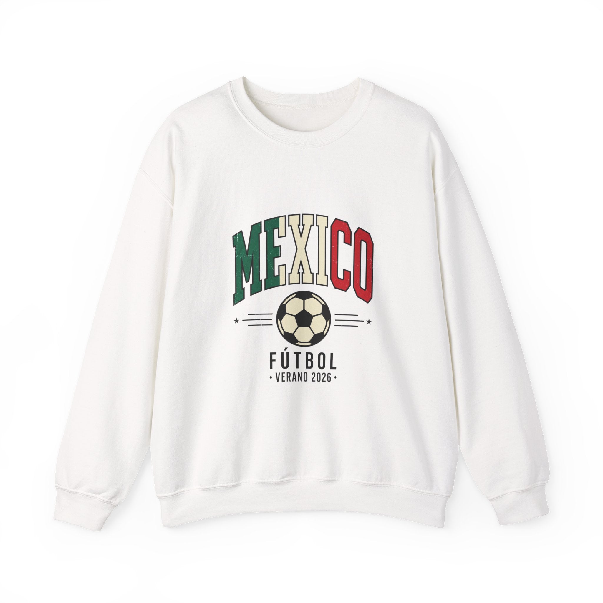 Mexico Futbol Crewneck Sweatshirt | Soccer, Mexican Flag Colors