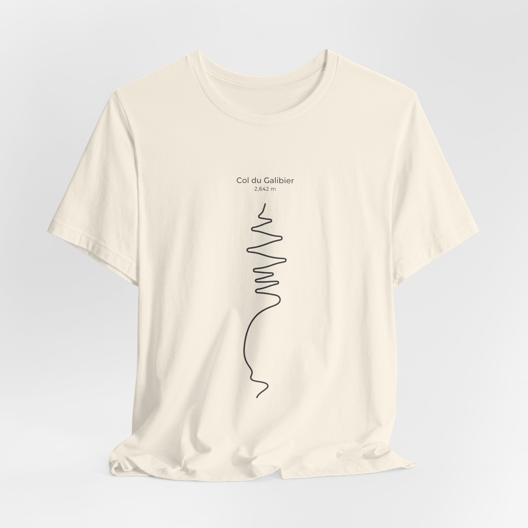 Col du Galibier route map tee | Cycling, Tour de France style