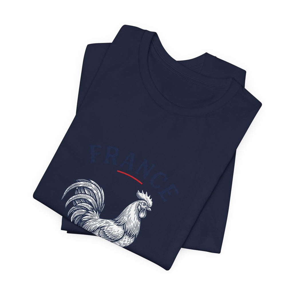 France Rooster Soccer Tee | World Cup 2026 Fan Shirt