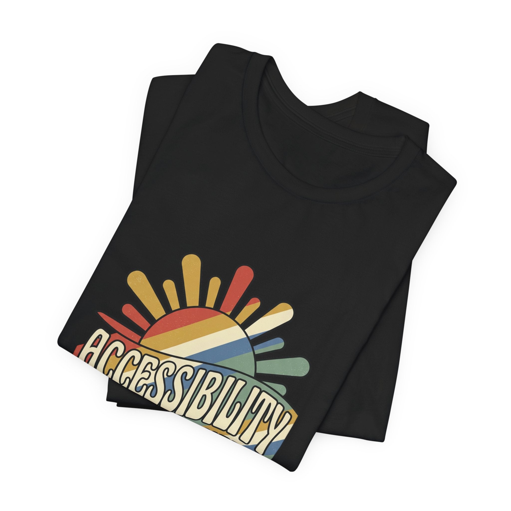 Accessibility Is The Aesthetic tee | Disability Pride Month, Inclusive Typography