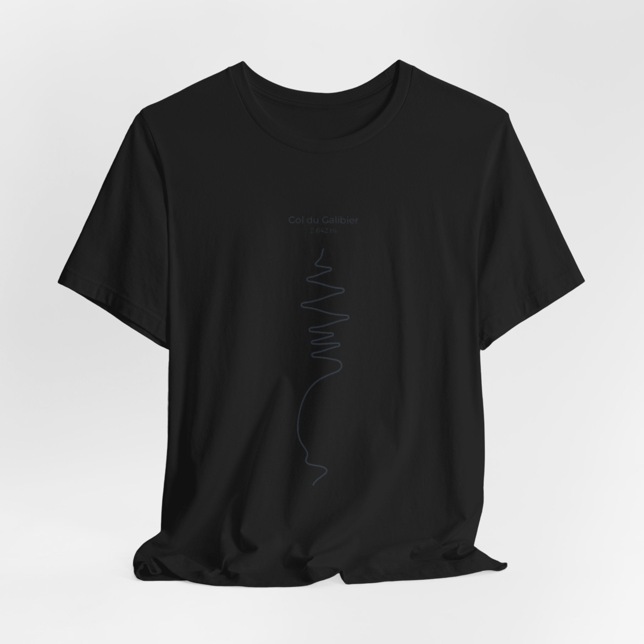 Col du Galibier route map tee | Cycling, Tour de France style