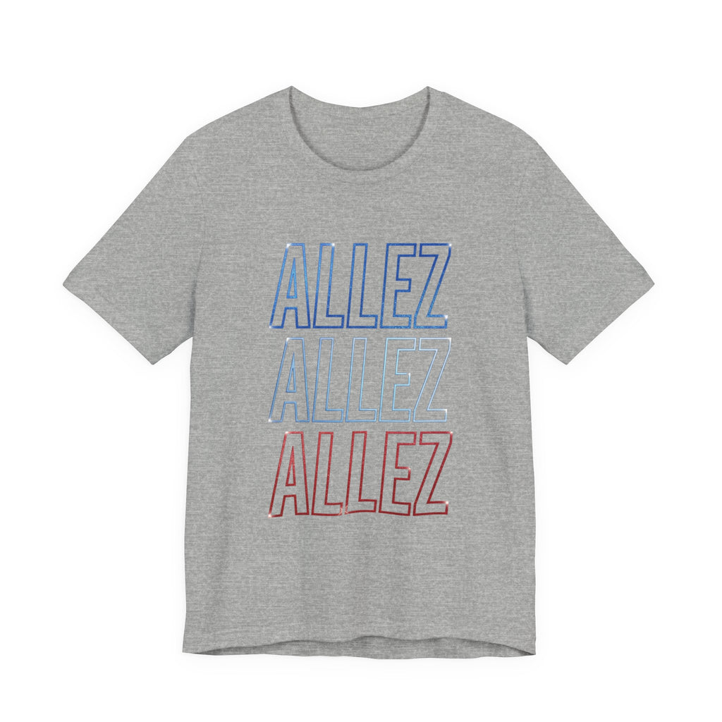 Allez Allez Allez Tee | Cycling Tour de France French Cycling Graphic