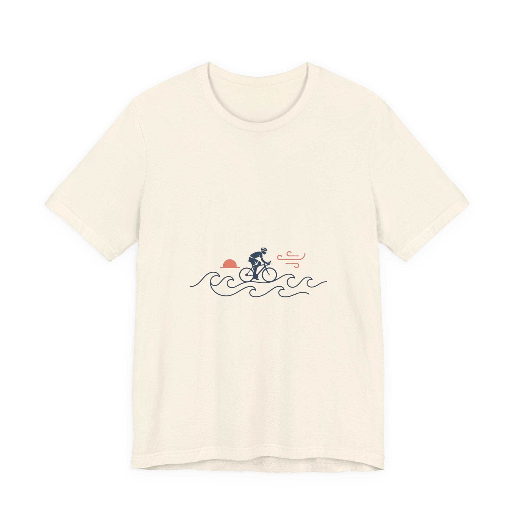 Sunset Road Cyclist Tee | Cycling Tour de France Style