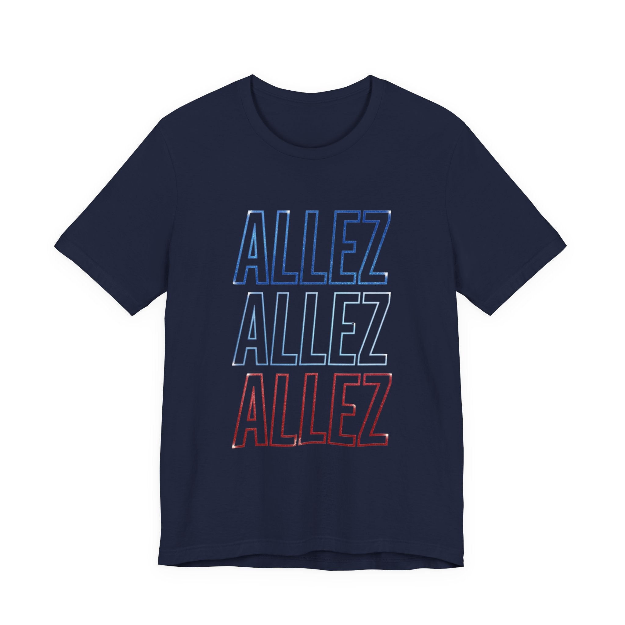 Allez Allez Allez Tee | Cycling Tour de France French Cycling Graphic