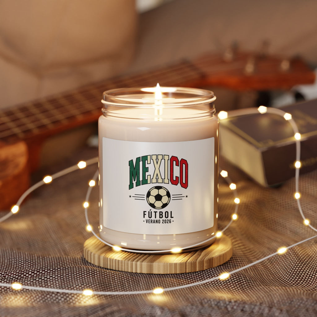Mexico Football Candle | Soccer Country Pride, Mexican Flag Colours