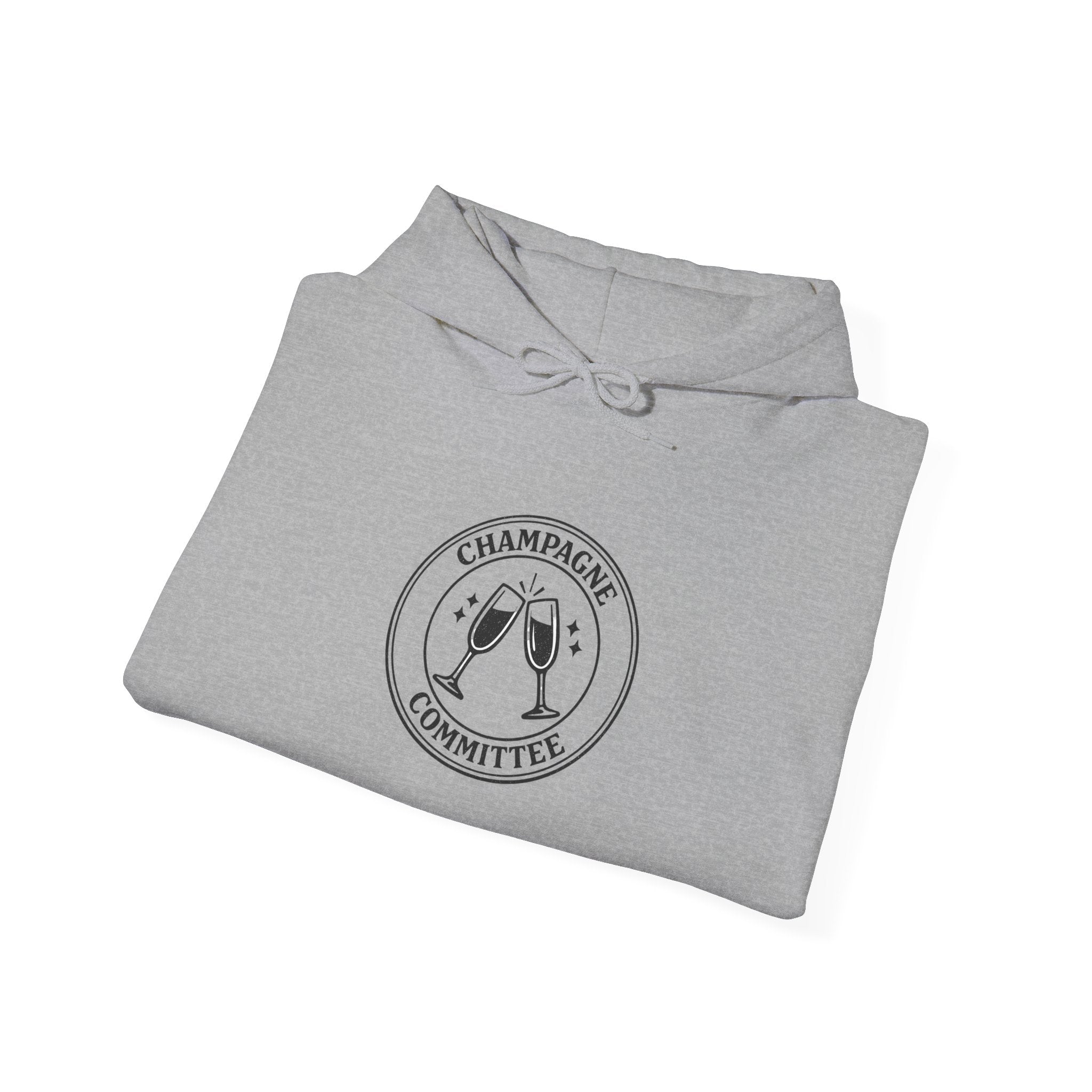 Champagne Committee Hoodie | Bride Era, Engaged Slogan Crew