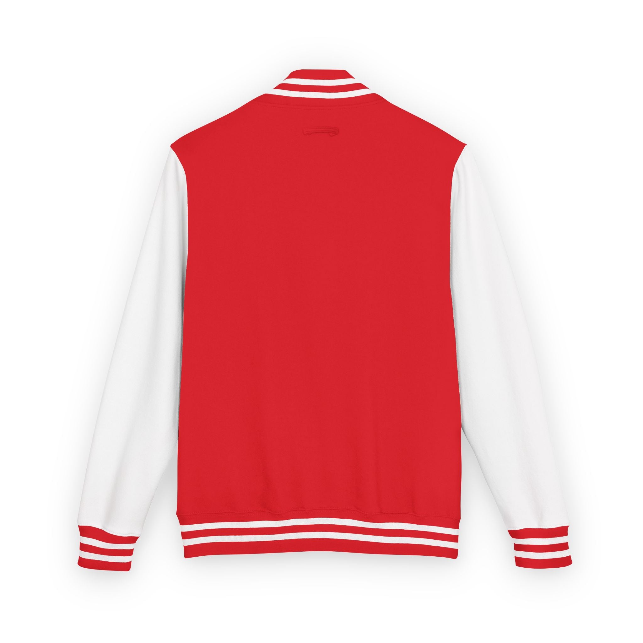 Classic Red & White Letterman Jacket