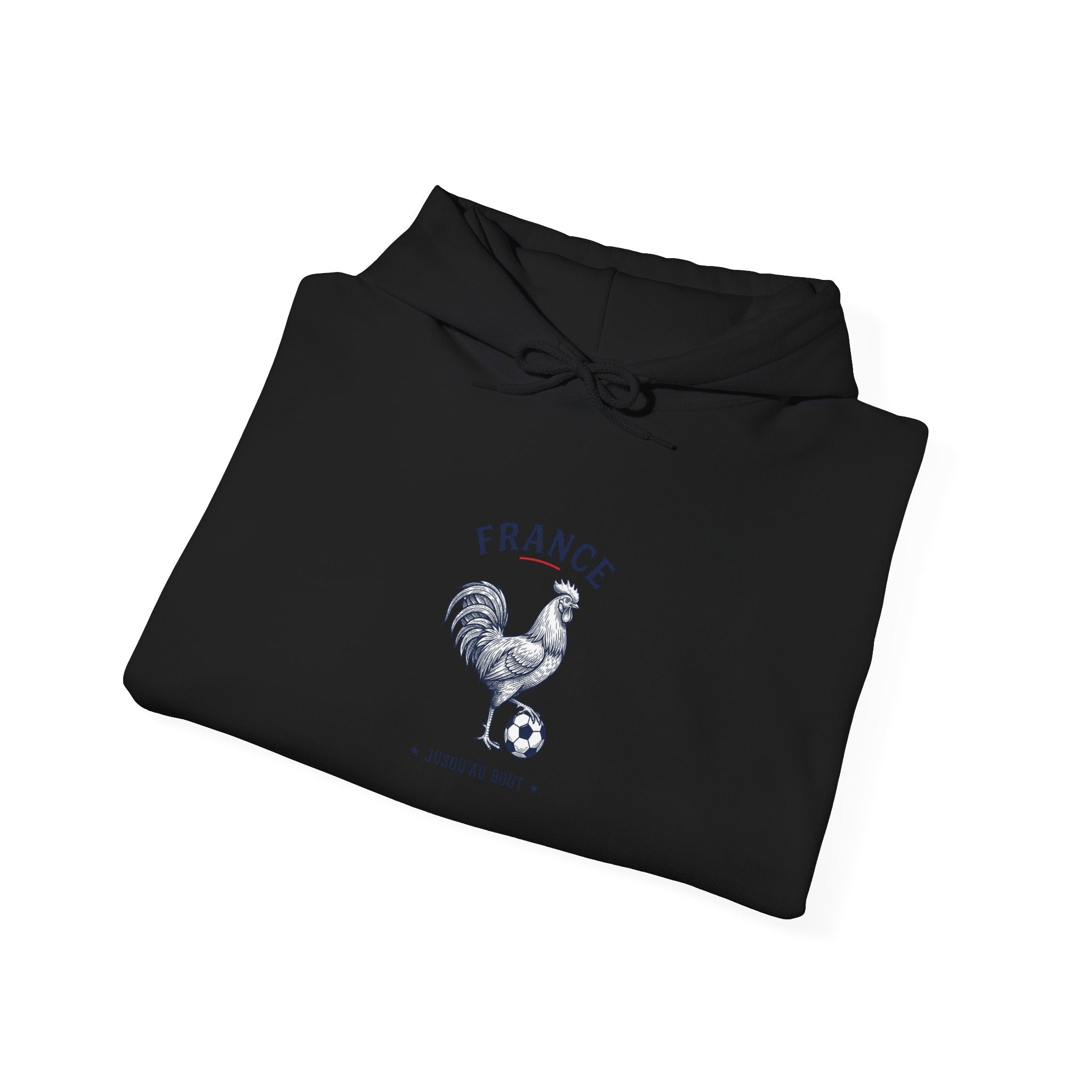 France Soccer Rooster Hoodie | National Flag Colors, Match Day Pride