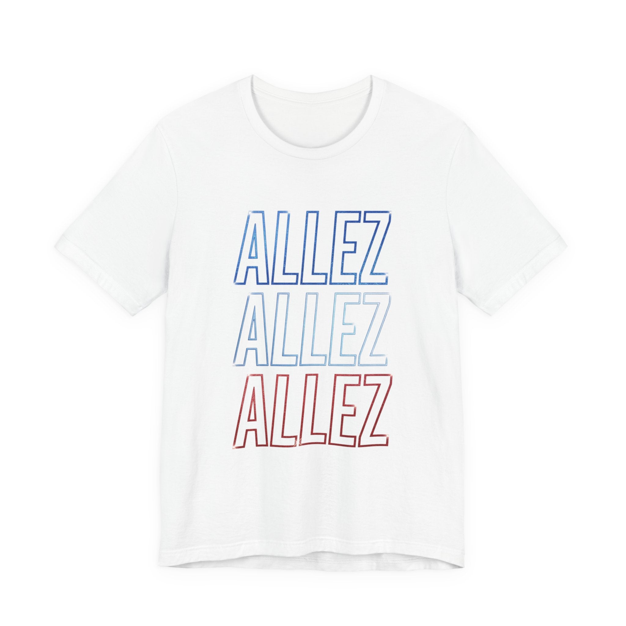 Allez Allez Allez Tee | Cycling Tour de France French Cycling Graphic