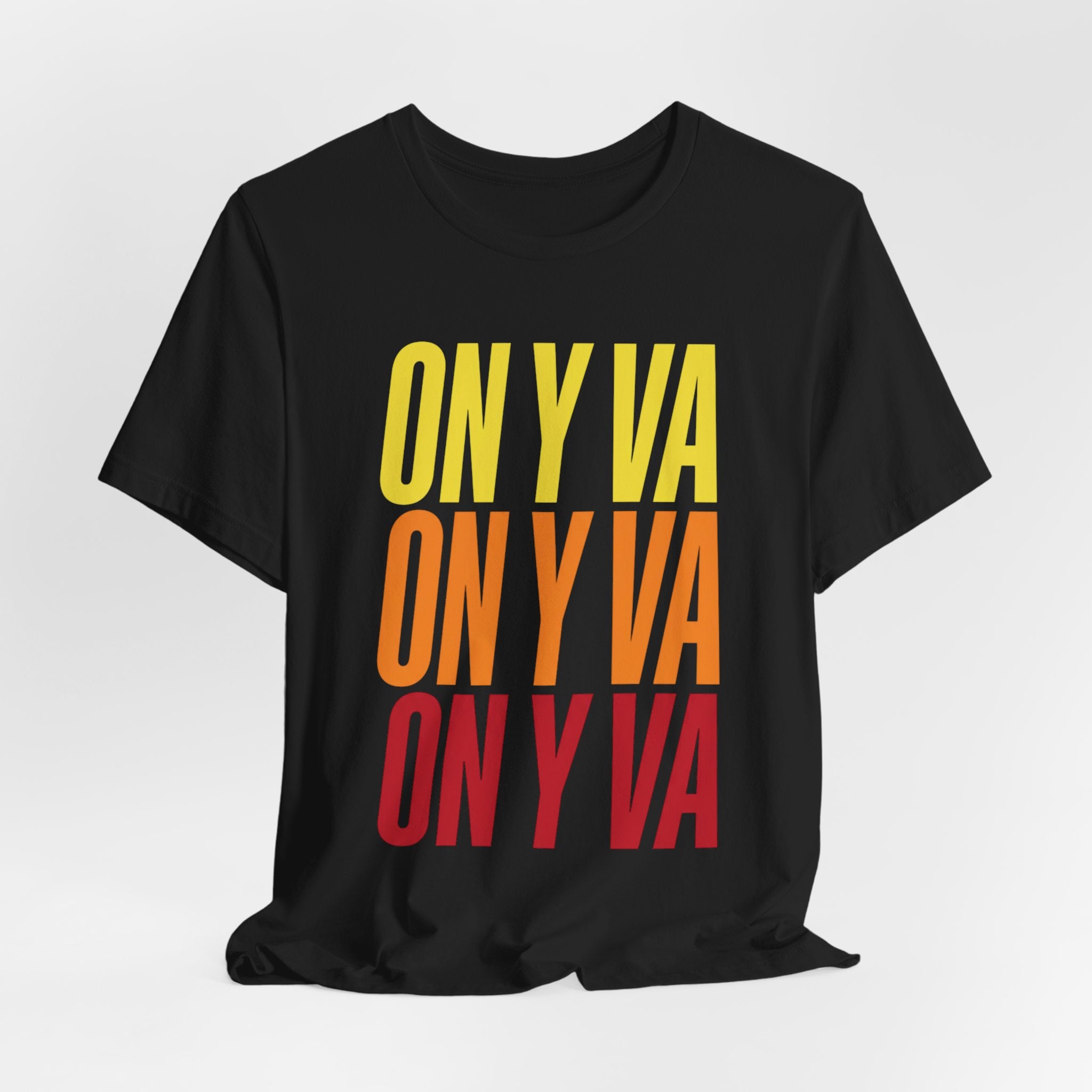 On y va Cycling Tee | Tour de France Inspired, Retro Gradient