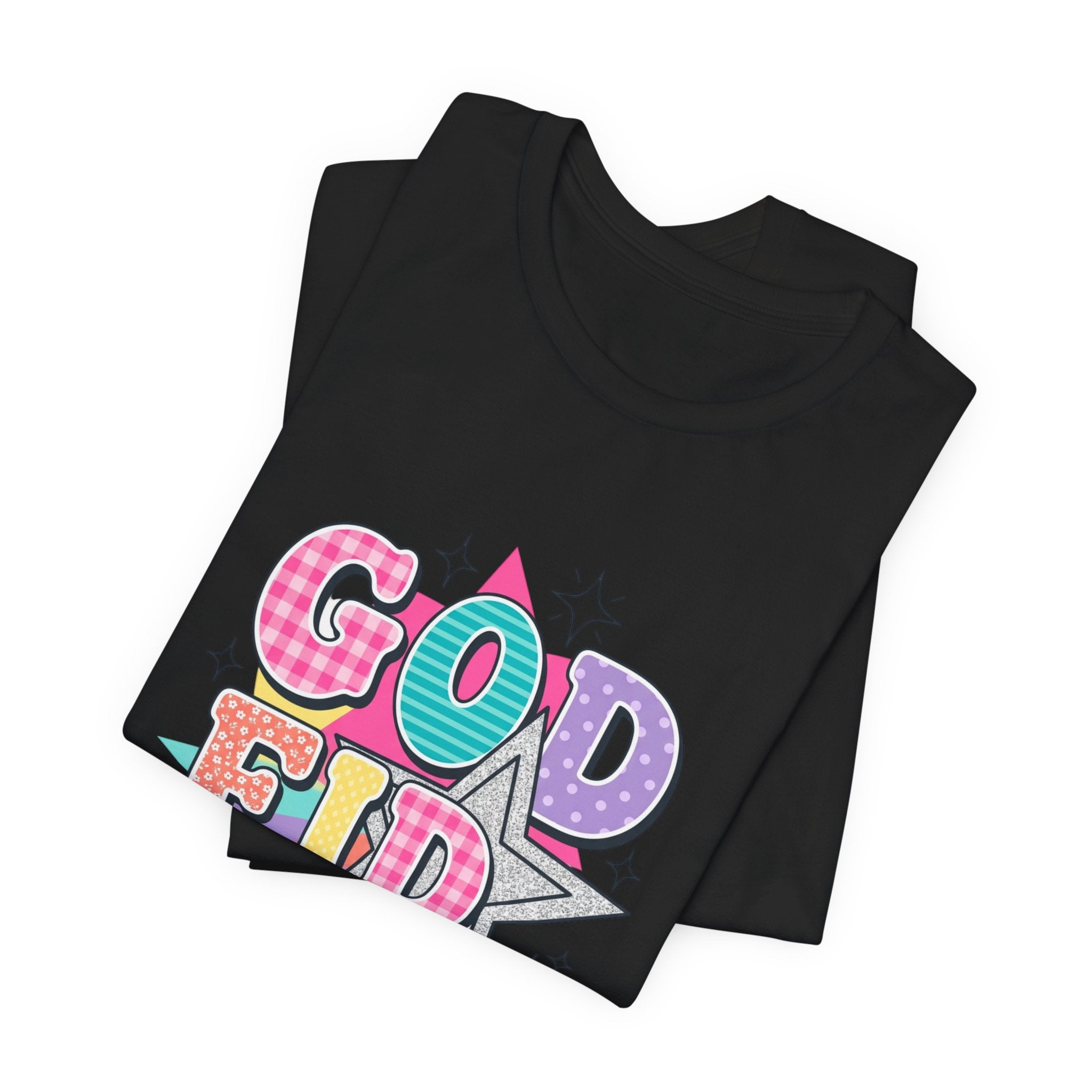 Godfidence Tee | Christian Rainbow Scripture Style, Playful Faith Shirt
