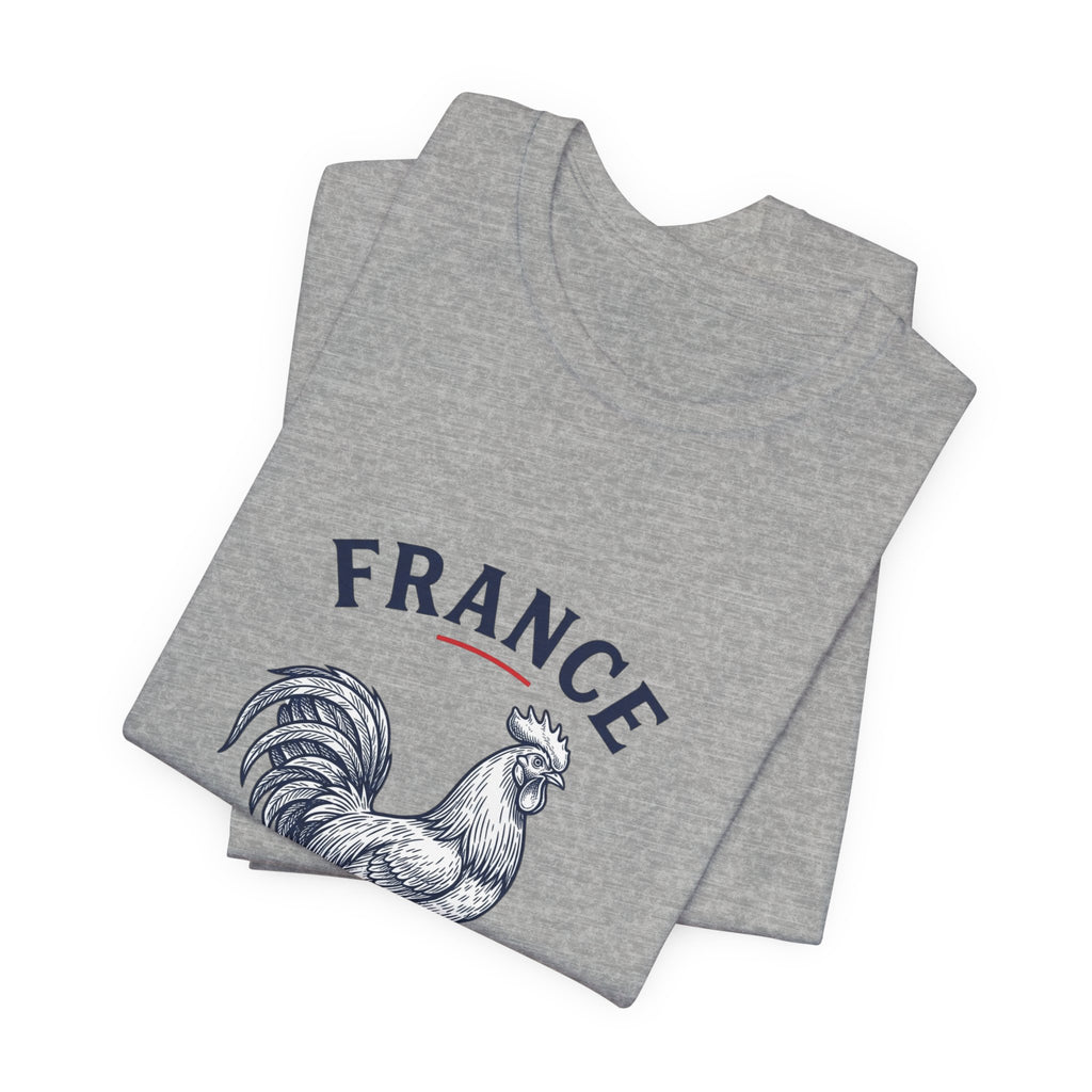 France Rooster Soccer Tee | World Cup 2026 Fan Shirt