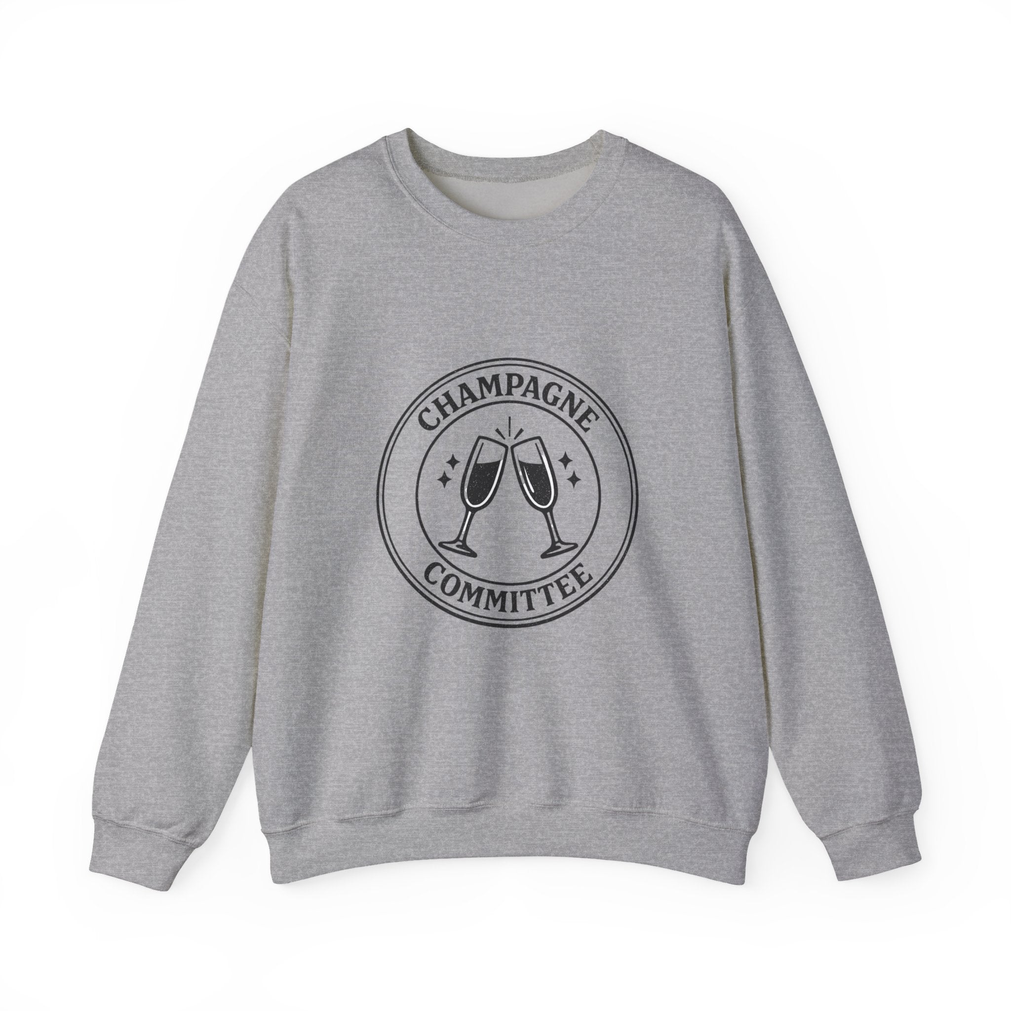 Champagne Committee Sweatshirt | Bride Era, Engaged Slogan