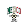 Mexico Soccer Sticker | Soccer Pride Kiss-Cut, Mexican Flag Colors