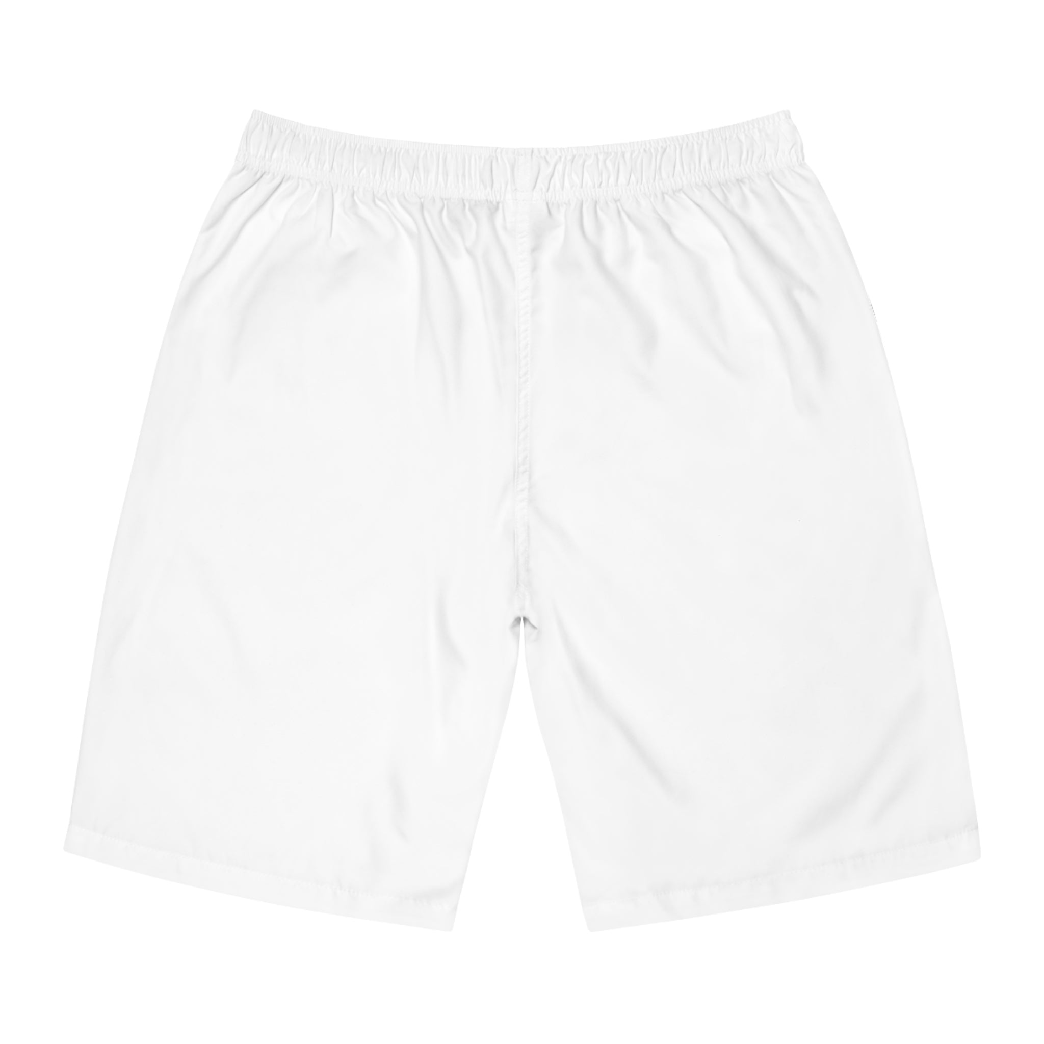 Surfboard Palm Tree Board Shorts — Men's Beach Swim Trunks