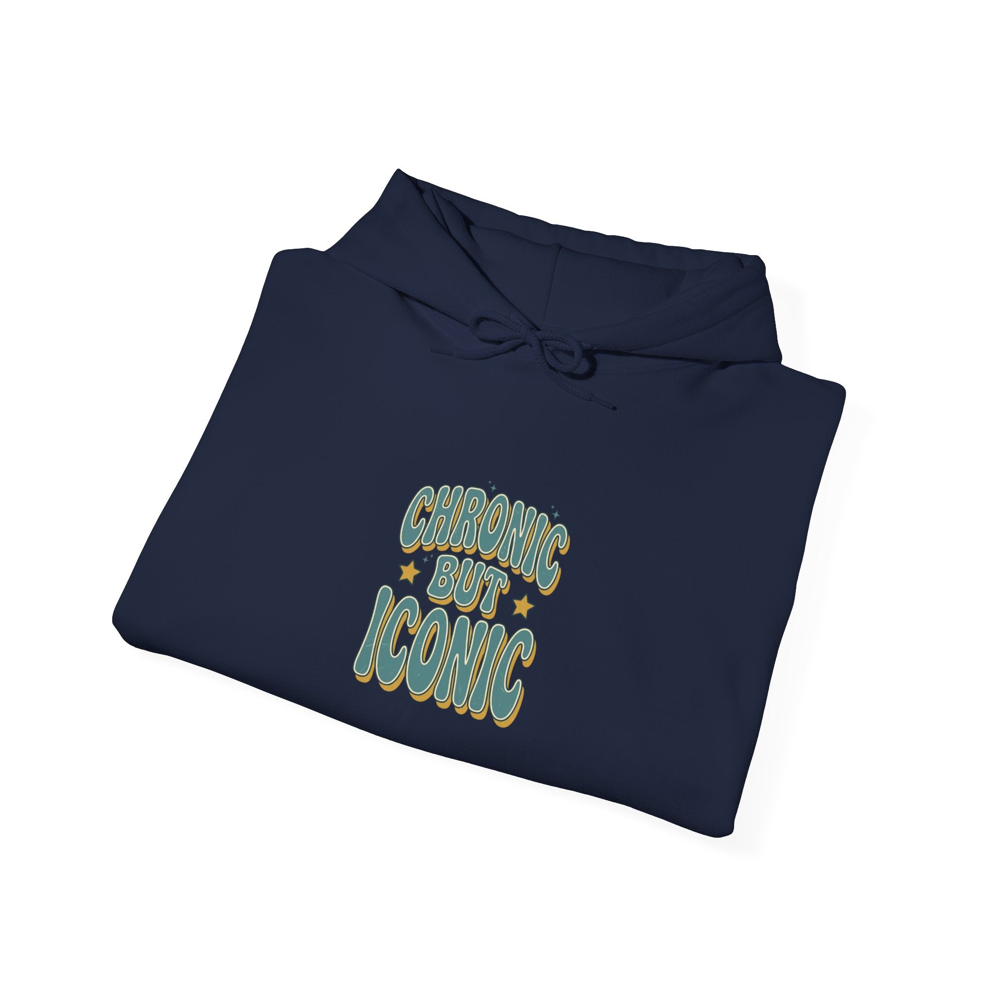 Chronic But Iconic Hoodie | Disability Pride Month, Accessible Visibility