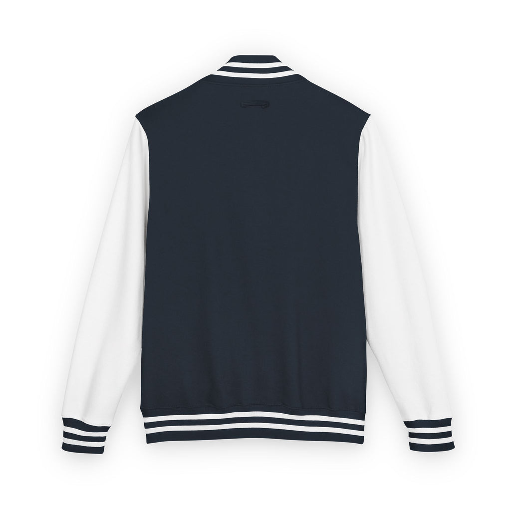 Classic Red & White Letterman Jacket