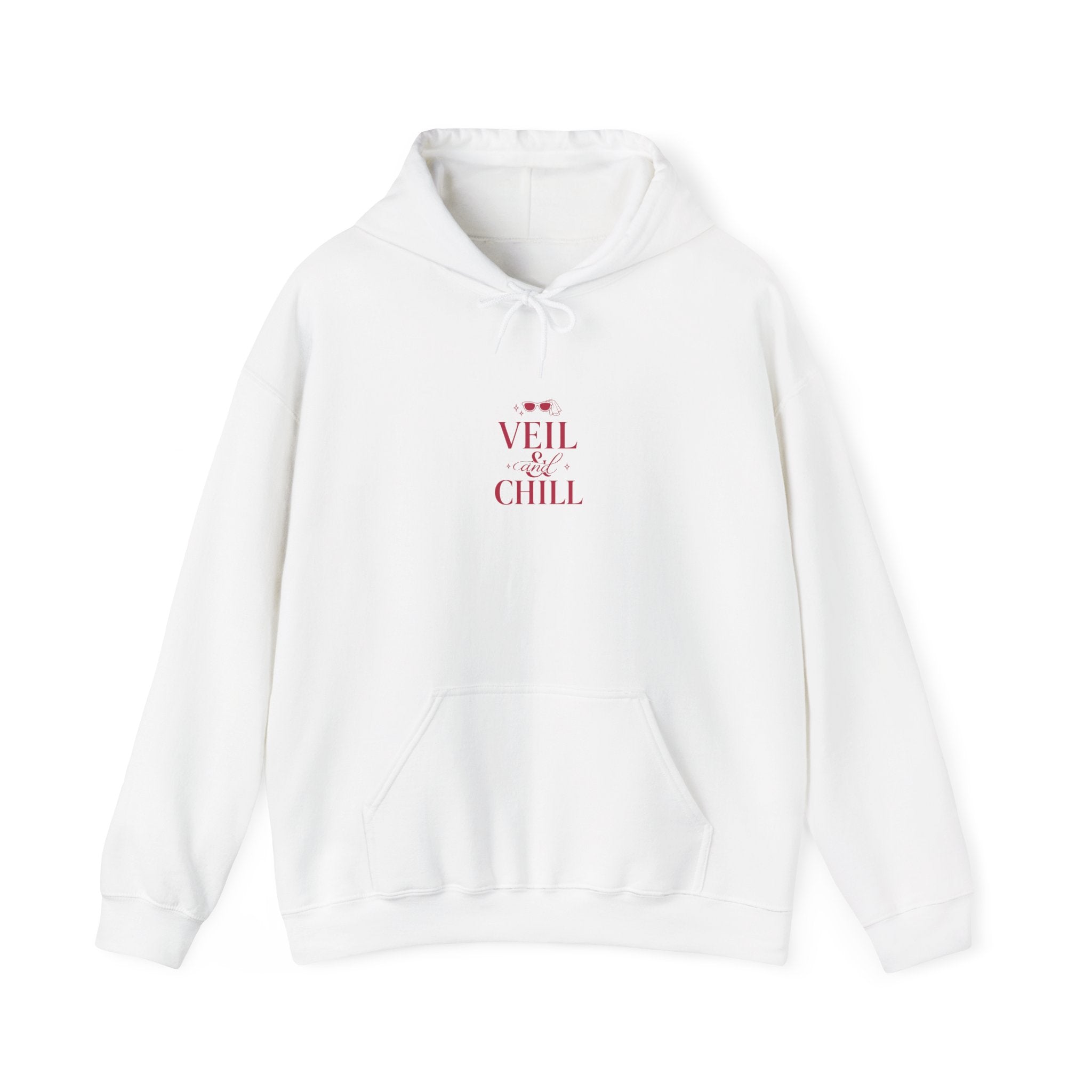 Bride Era "Wife Chill" Hoodie | Engaged Wife Slogan, Retro Script