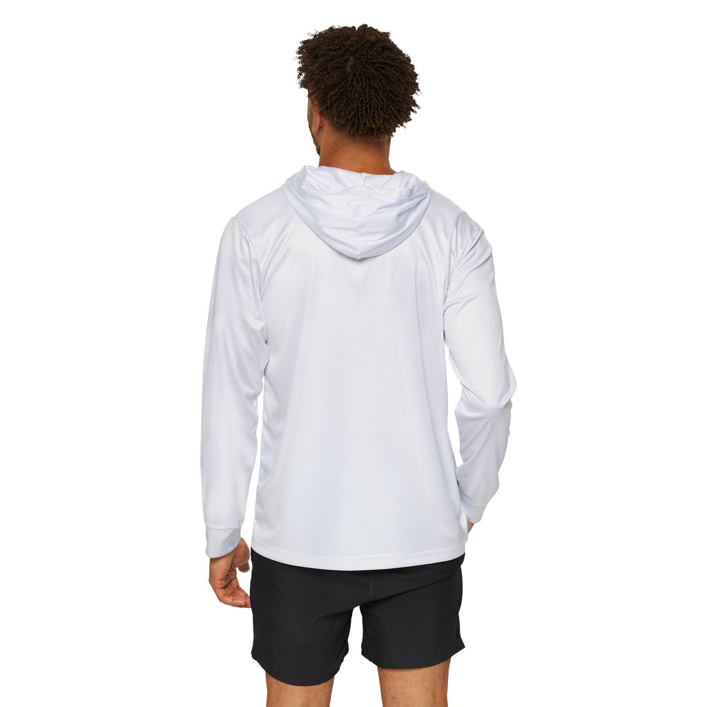Men's Holiday Reindeer Hoodie — Festive Christmas Sports Warmup Top