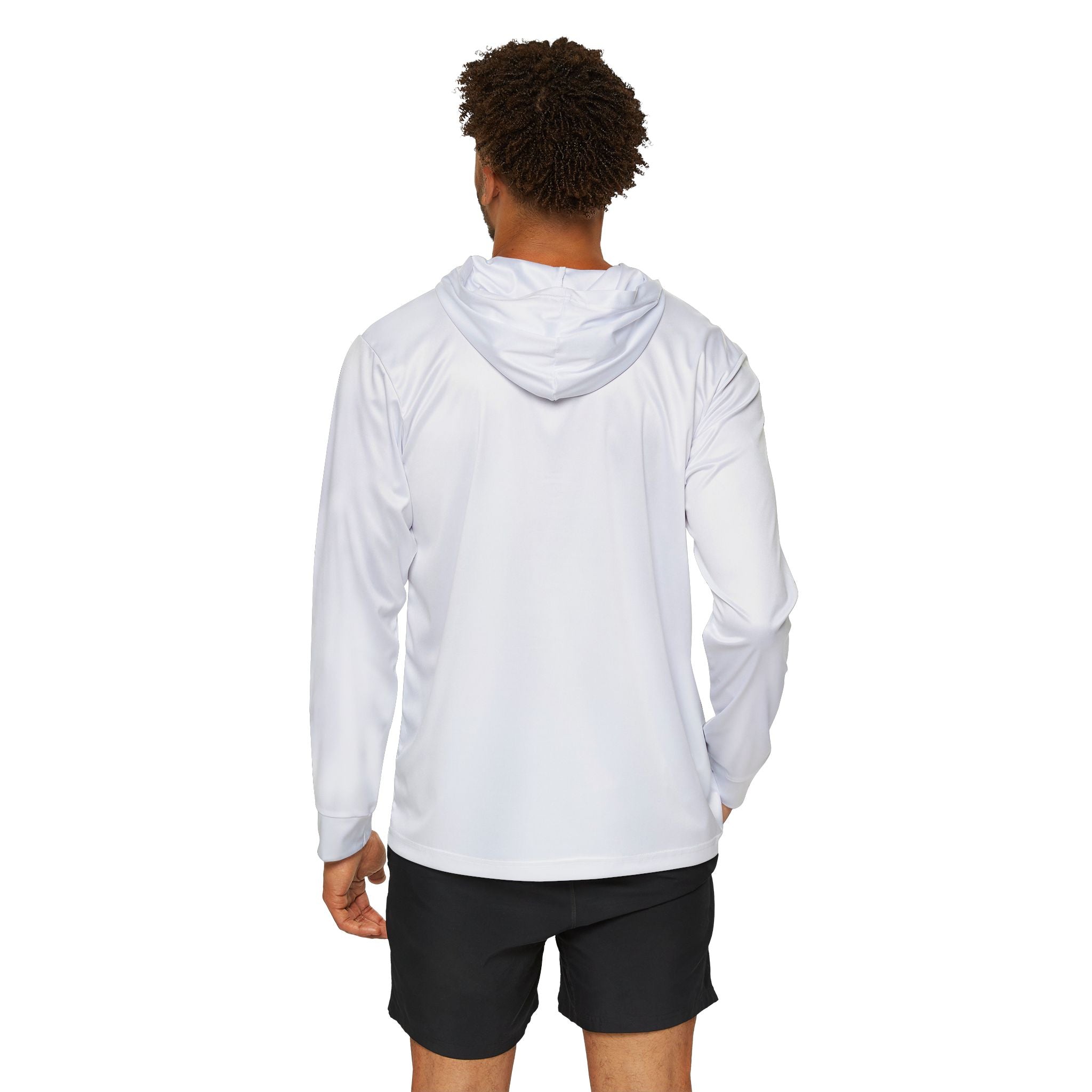 Men's Holiday Reindeer Hoodie — Festive Christmas Sports Warmup Top