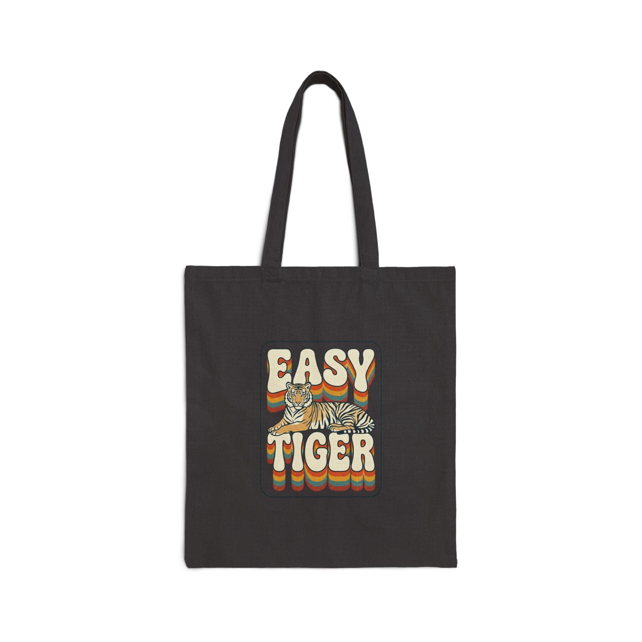 Easy Tiger retro tiger graphic Tote | vintage vacation vibes, summer