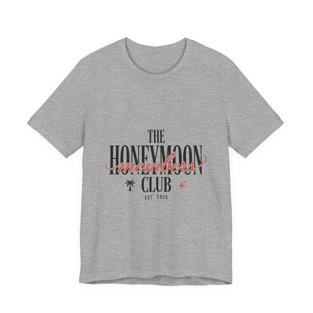 Honeymoon Club tee | Bride Era slogan shirt, engaged wife tee