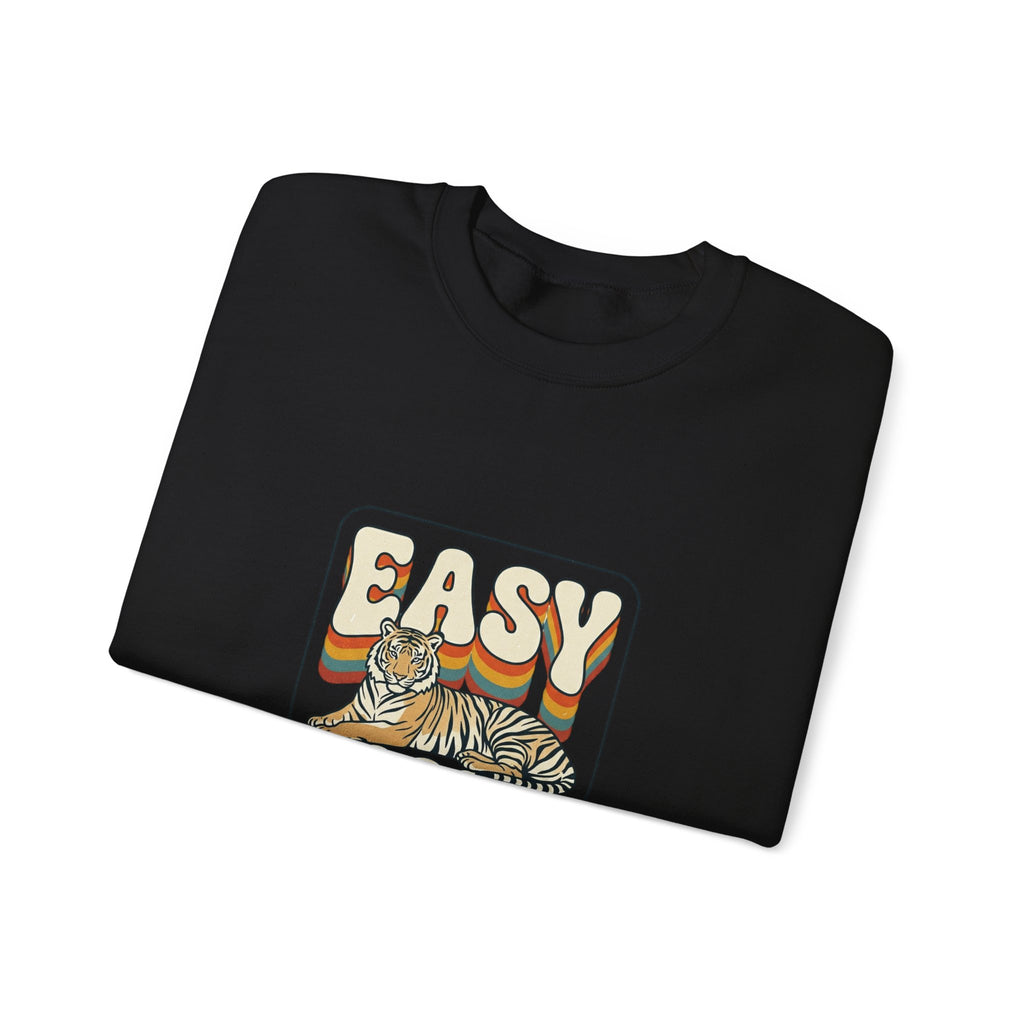 Easy Tiger retro tiger graphic Sweatshirt | vintage vacation vibes, playful animal
