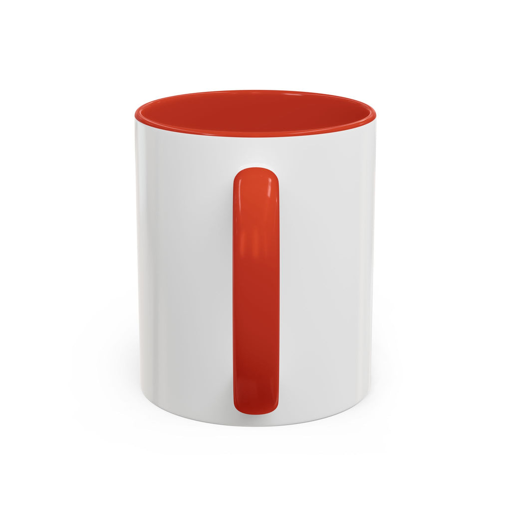 Chinese Paper-Cut Horse Accent Coffee Mug — Red Lunar New Year Design (11/15oz)