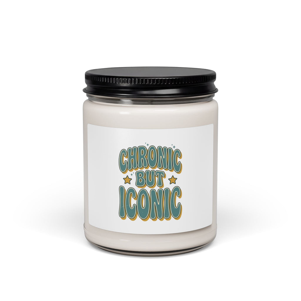 Chronic But Iconic Soy Candle | Disability Pride Month, Inclusive Aromatherapy