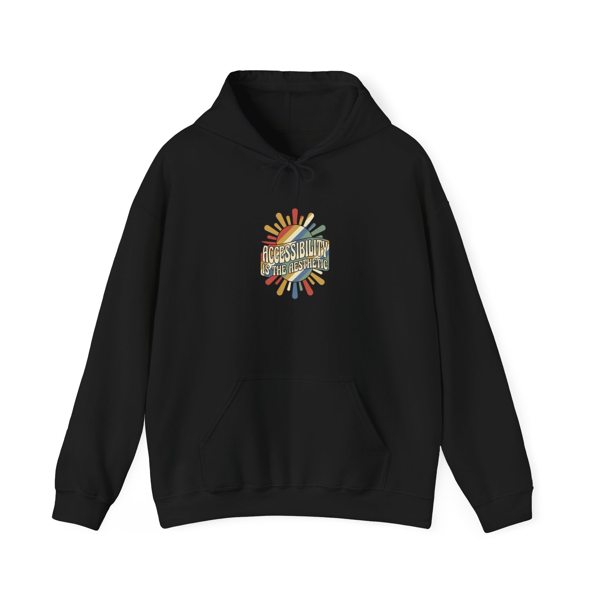 Accessibility Pride hoodie | Disability Pride Month, inclusive visibility
