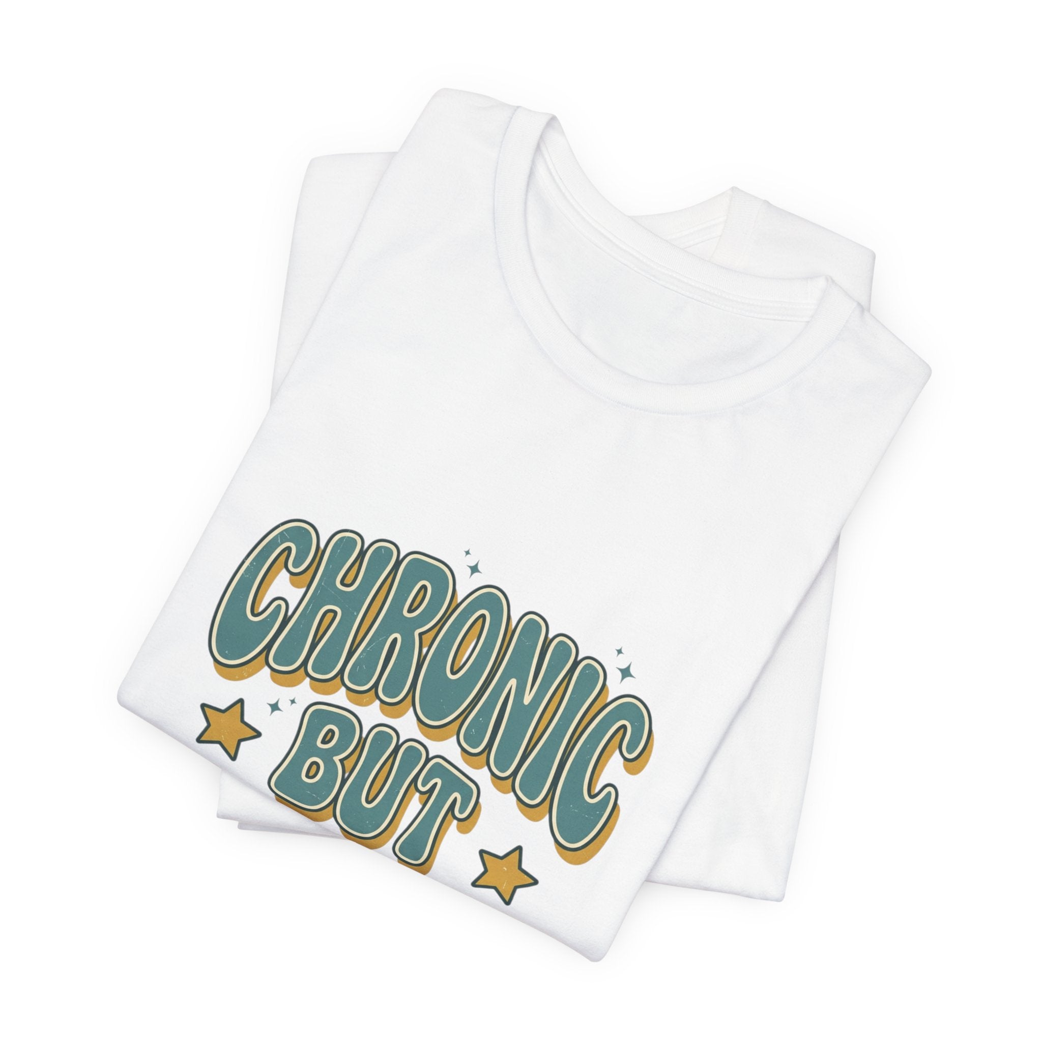 Chronic But Iconic Tee | Disability Pride Typography