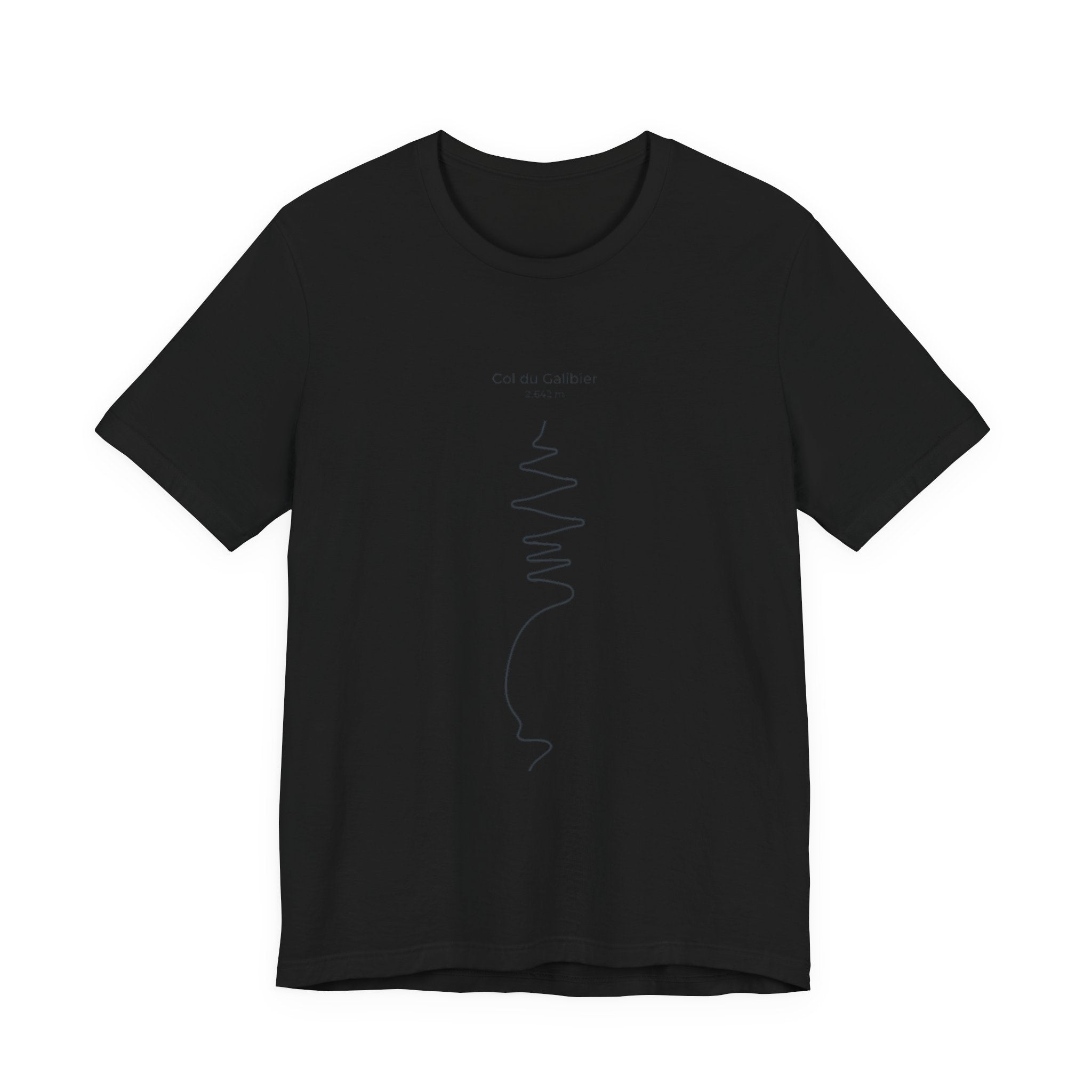 Col du Galibier route map tee | Cycling, Tour de France style