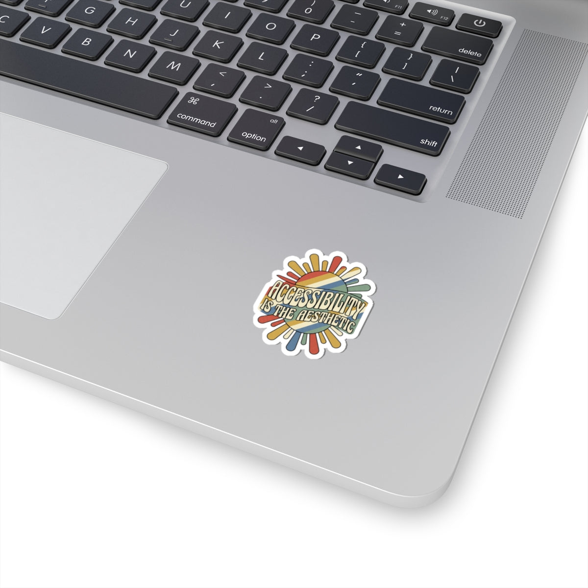Accessibility Is The Aesthetic Kiss-Cut Sticker | Disability Pride, Inclusive Pride Sticker