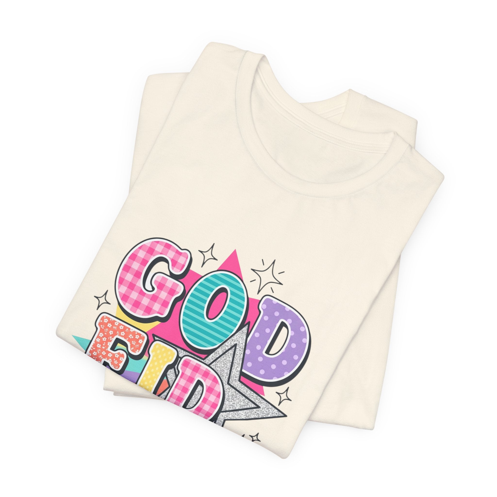 Godfidence Tee | Christian Rainbow Scripture Style, Playful Faith Shirt