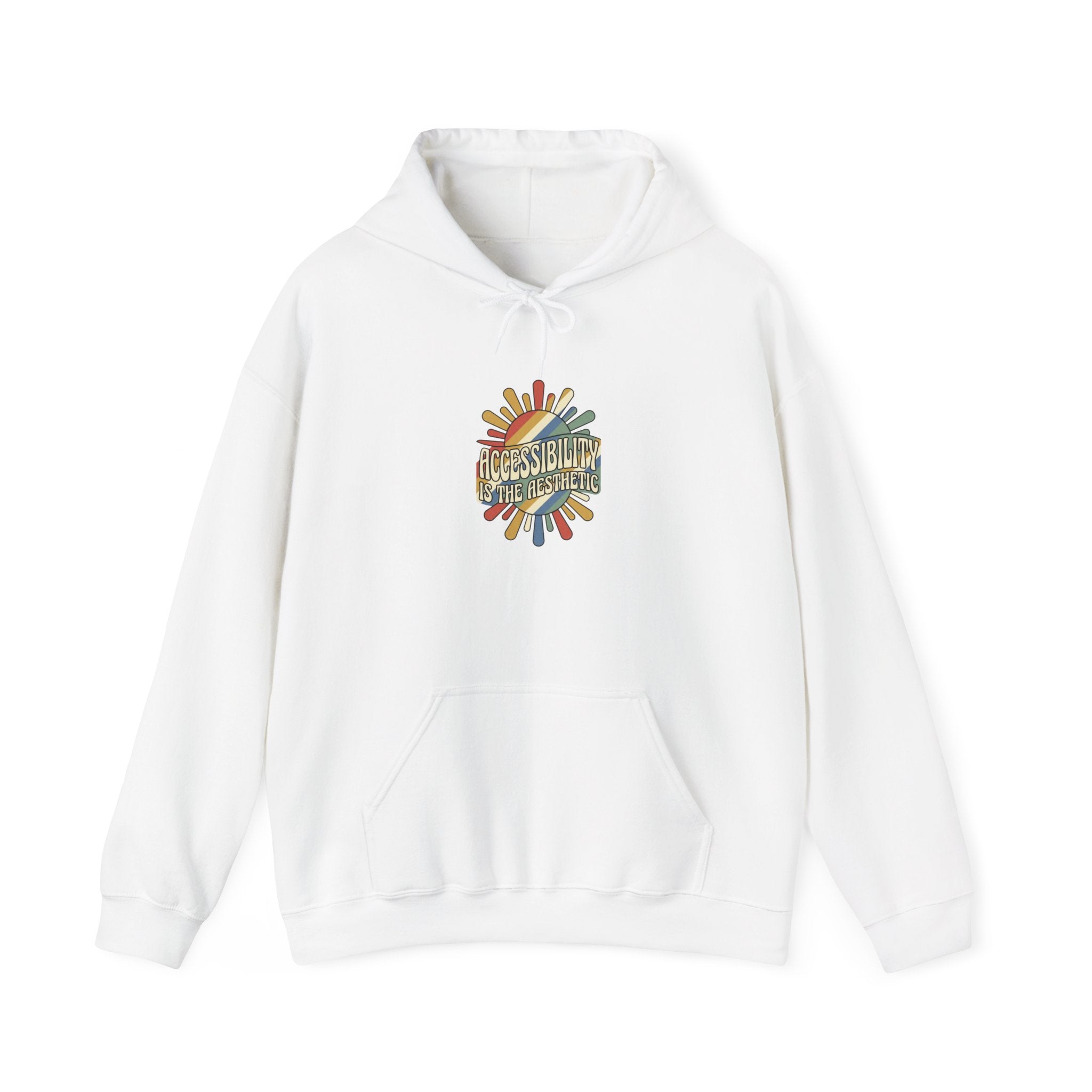 Accessibility Pride hoodie | Disability Pride Month, inclusive visibility