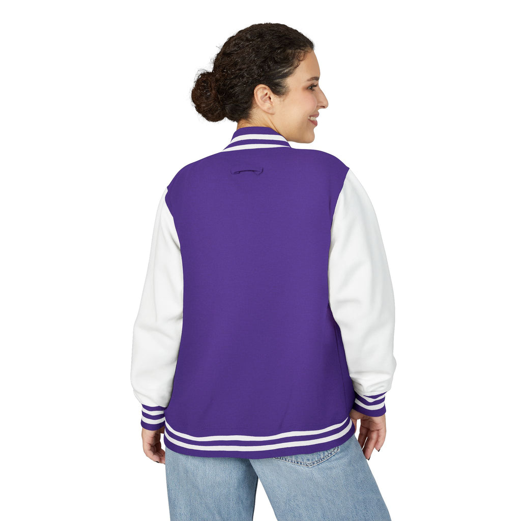 Classic Red & White Letterman Jacket