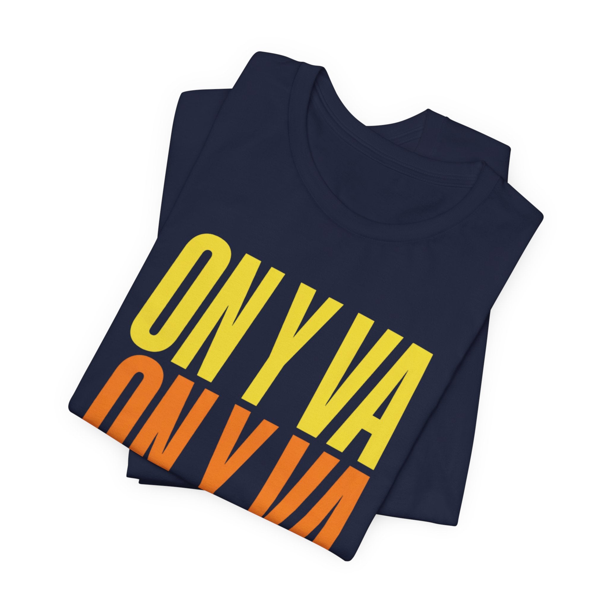 On y va Cycling Tee | Tour de France Inspired, Retro Gradient