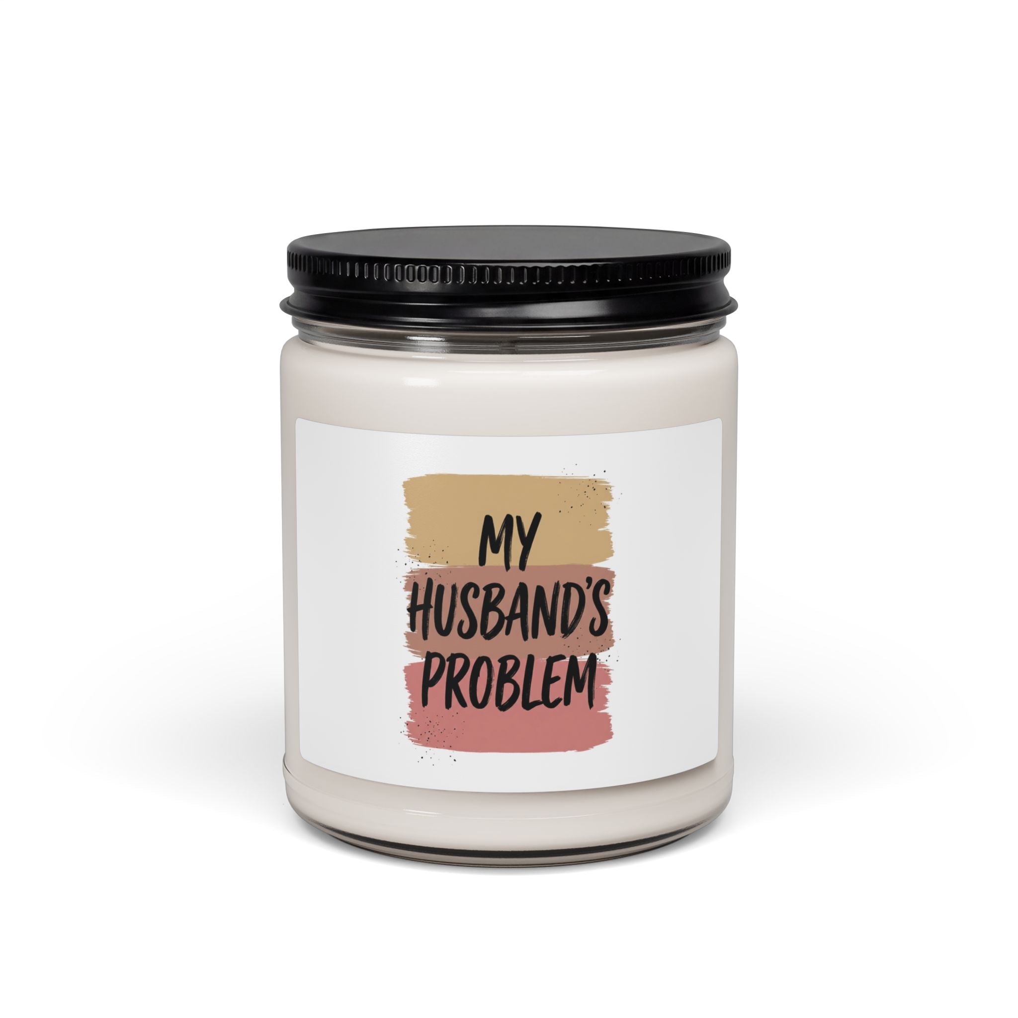 My Husband's Problem Candle | Scented Soy Candle, 9oz