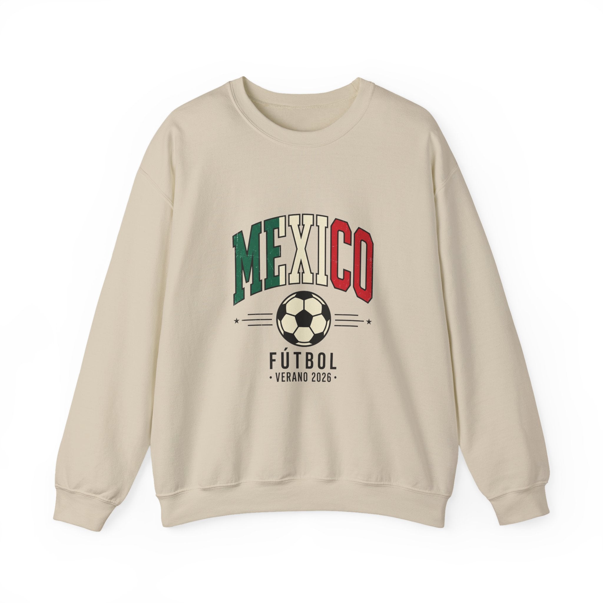 Mexico Futbol Crewneck Sweatshirt | Soccer, Mexican Flag Colors