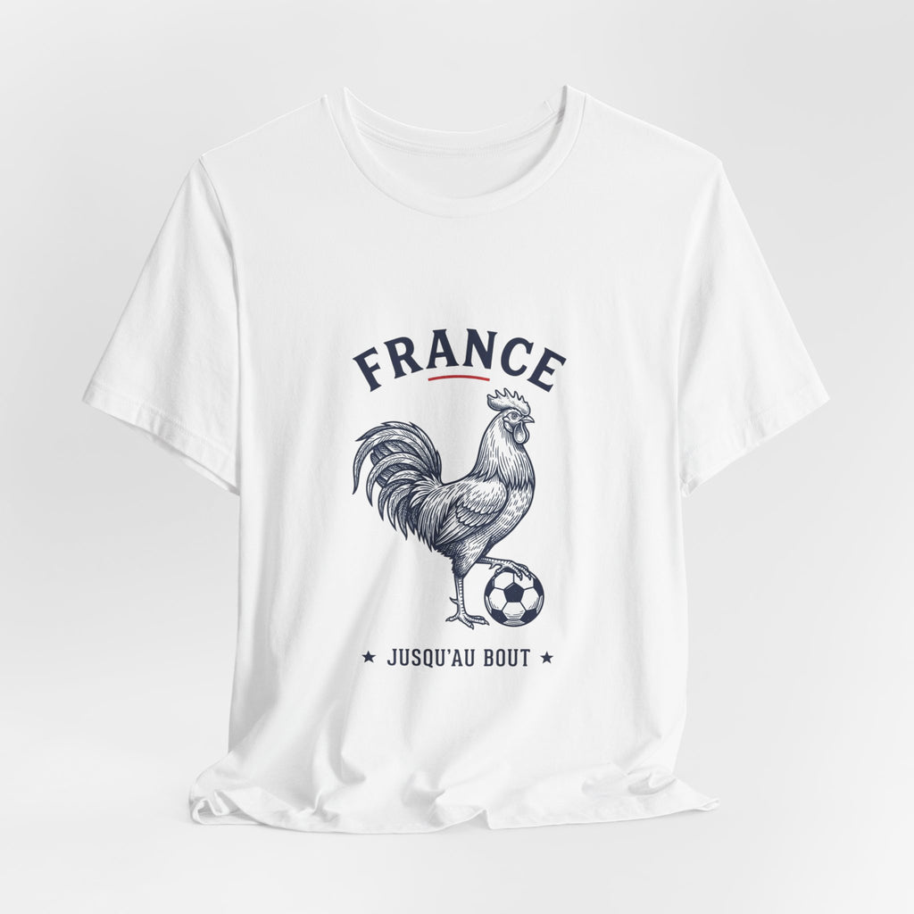 France Rooster Soccer Tee | World Cup 2026 Fan Shirt