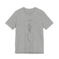 Col du Galibier route map tee | Cycling, Tour de France style