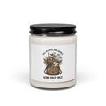 All Plants Are Edible, Some Only Once Candle | Soy Botanical Illustration