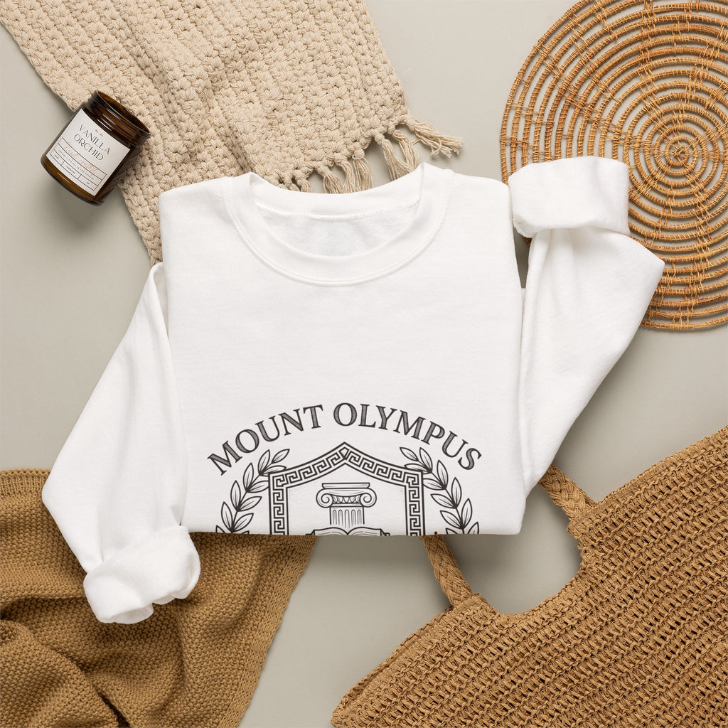 Mount Olympus Crest Sweatshirt | Greek Mythology, Mythcore