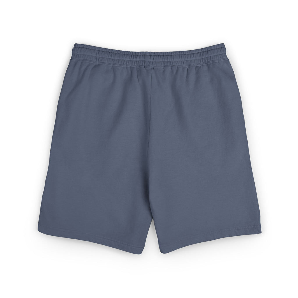 Lightweight Fleece Sweat Shorts — Minimal Statue of Liberty Line Art