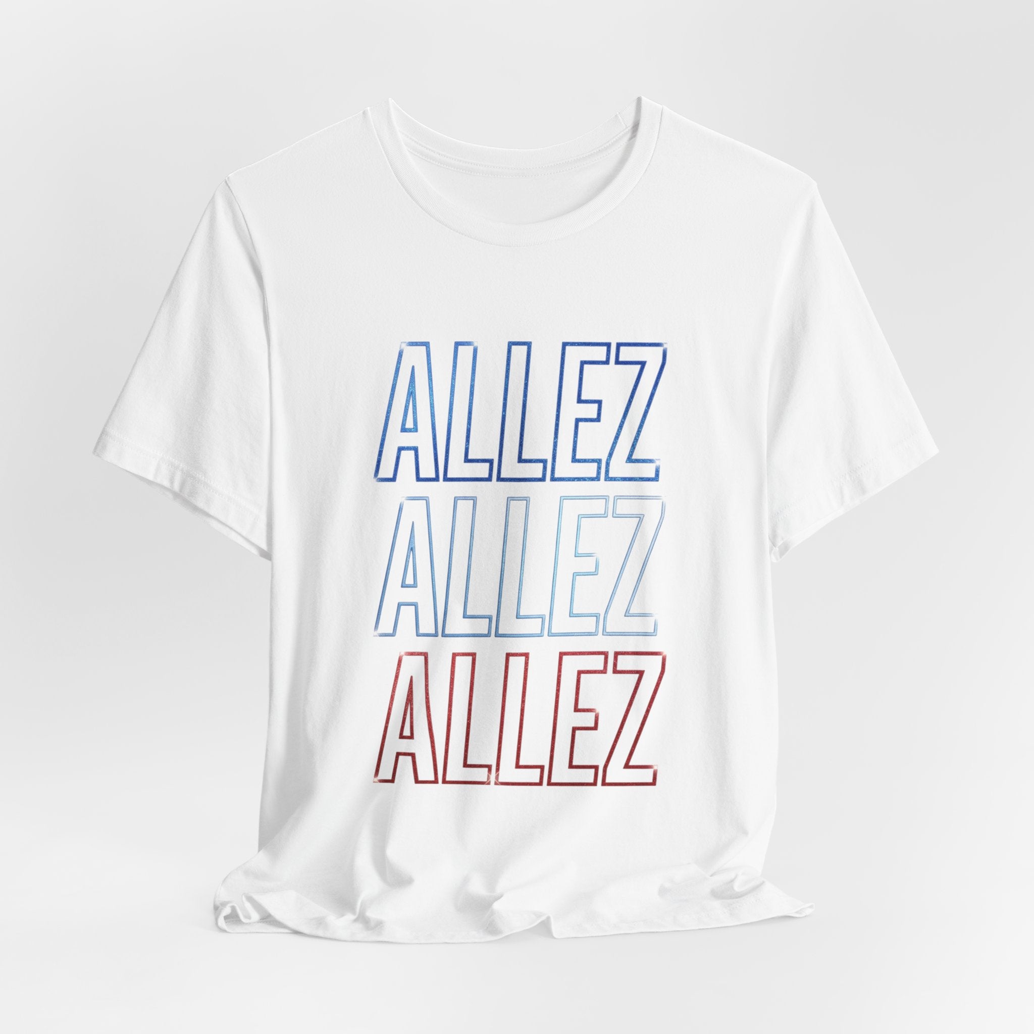 Allez Allez Allez Tee | Cycling Tour de France French Cycling Graphic