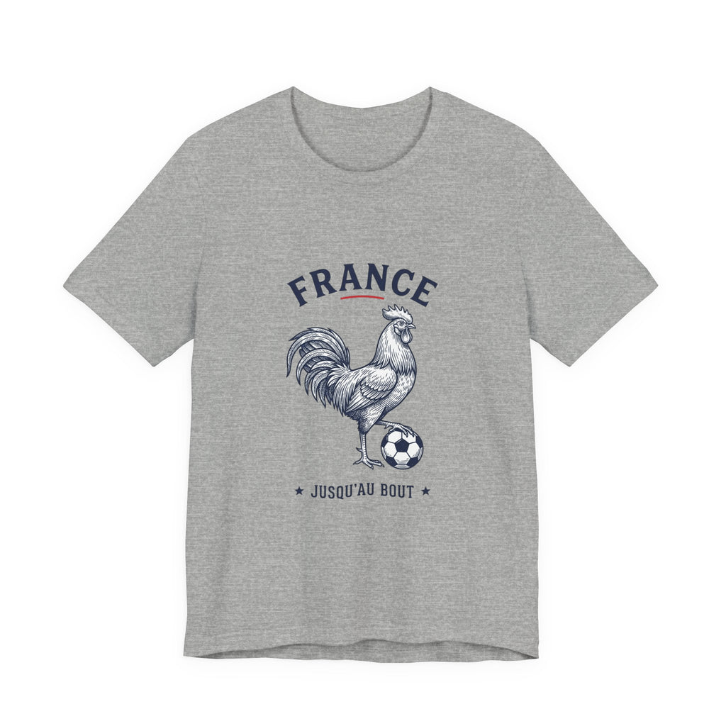 France Rooster Soccer Tee | World Cup 2026 Fan Shirt