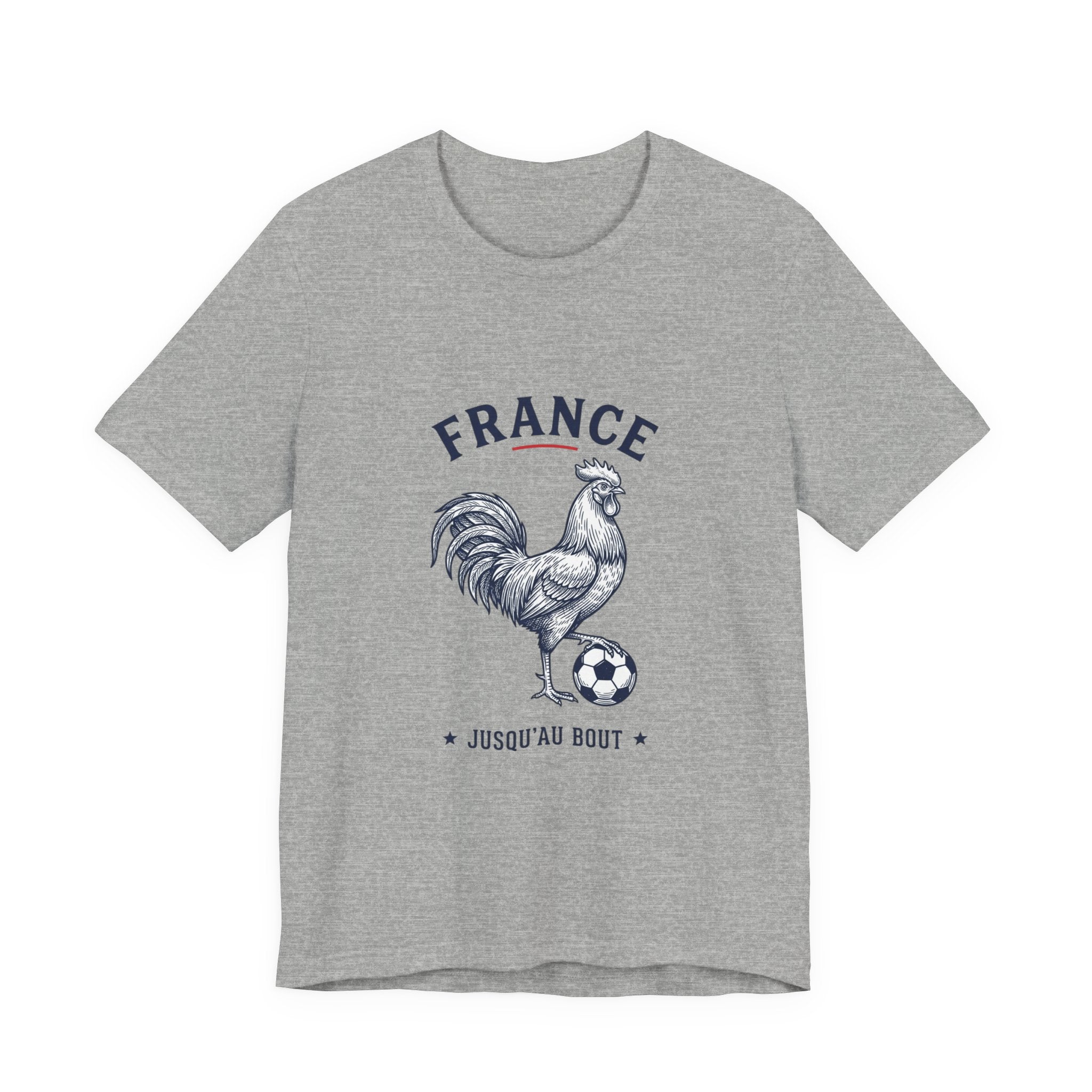 France Rooster Soccer Tee | World Cup 2026 Fan Shirt